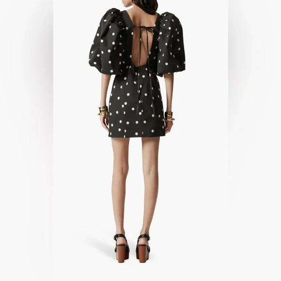 & Other Stories polka dot mini dress - Picture 2 of 6